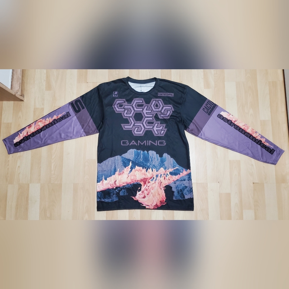 Cactus Jack by Travis Scott Gaming Long- Sleeve Jersey